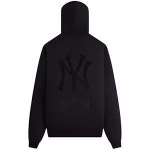 Kith x New York Yankees Braxton Full Zip Black Hoodie