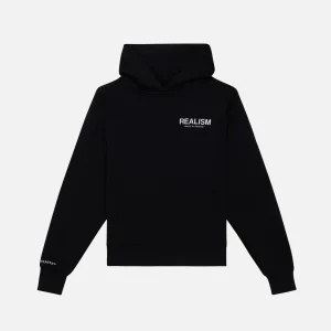 Realisms Heaven Logo Hoodie Black