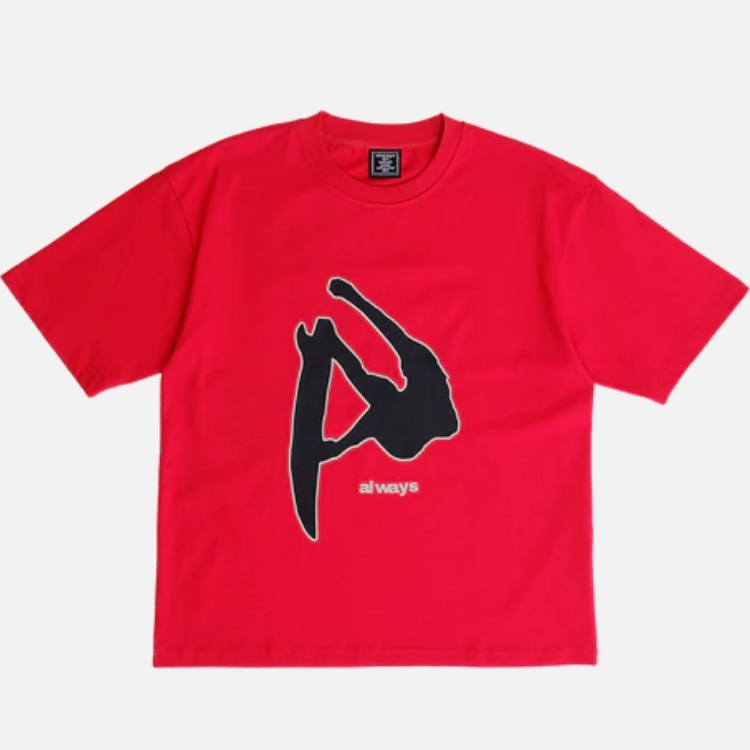 Adwysd-Fanning-Tshirt-Red Adwysd Fanning Tshirt Red