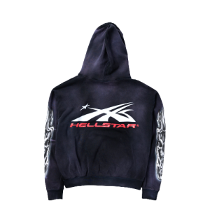 Hellstar Airbrushed Skull Hoodie