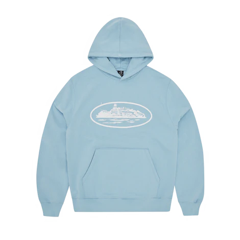 ALCATRAZ HOODIE BABY BLUE ALCATRAZ HOODIE BABY BLUE