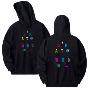 Astroworld Hoodie Colored Letters