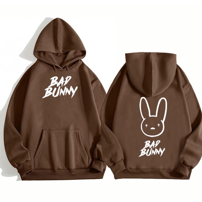 Brown-Bad-Bunny-Hoodie-1-700x700-1 Bad Bunny Brown Hoodie