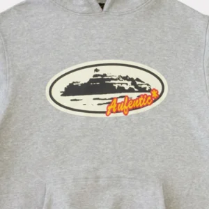 Corteiz Aufentic Hoodie Grey
