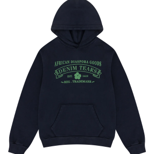 Denim Tears ADG Navy Hoodie