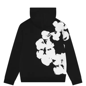 Denim Tears Biggie Cotton Wreath Black Hoodie