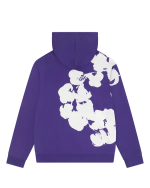 Denim Tears Biggie Cotton Wreath Purple Hoodie