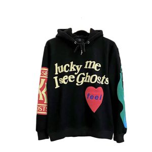 Lucky me I See Ghosts Feel Hoodie