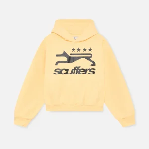 Scuffers Greyhound Yellow Hoodie