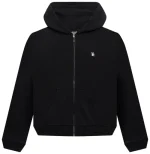 Hellstar Essentials Zip Up Hoodie Black