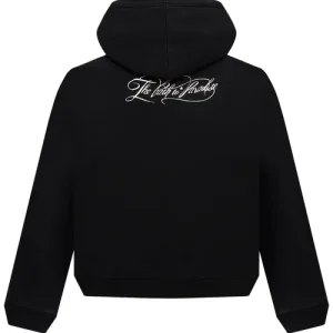 Hellstar Essentials Zip Up Hoodie Black