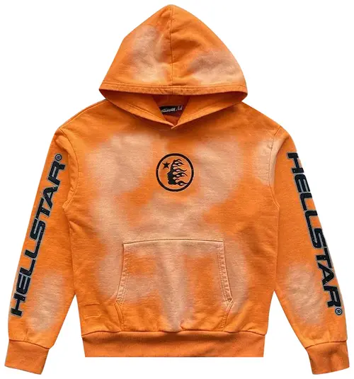 Hellstar Hoodie Fire Orange Hellstar Hoodie Fire Orange