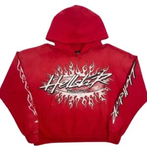 Hellstar Hoodie Studios Records In Red