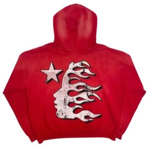 Hellstar Hoodie Studios Records In Red