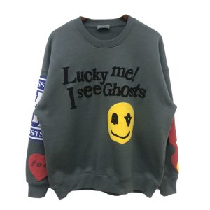 Kanye West Crewneck Lucky Me I See Ghost Sweatshirt