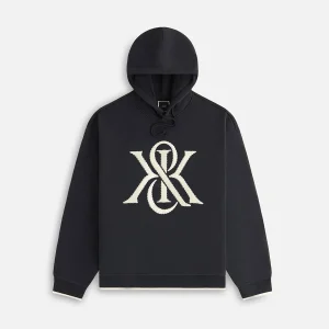 Black Kith Maverick Magnified Crest Hoodie