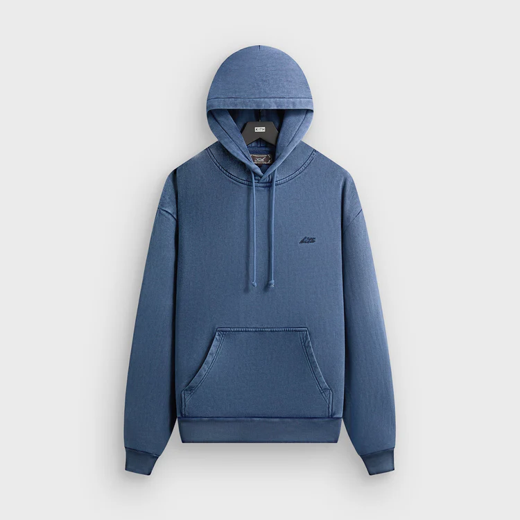 Kith Indigo Fleece Nelson Hoodie Kith Indigo Fleece Nelson Hoodie