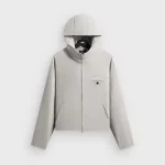Kith Pinstripe Matteo Zip Up Hoodie