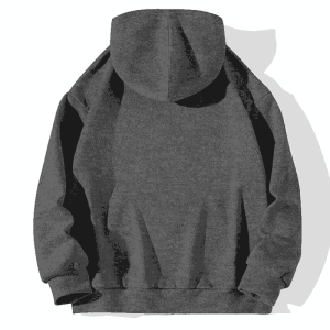 Kozy Black Grey Hoodie