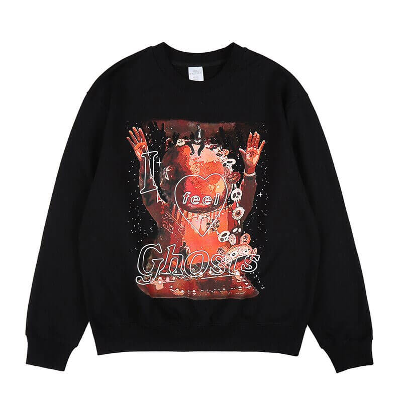 Lucky Me I See and Feel Ghosts Sweatshirt Lucky Me I See and Feel Ghosts Sweatshirt
