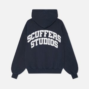 Scuffers Beauty Navy Hoodie