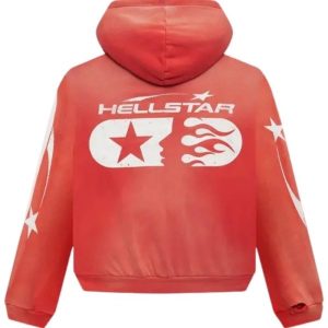 Hellstar Hoodie Red Studios Zip