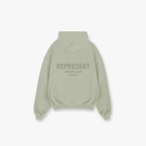 Represent Owners Club Hoodie Pastel Green
