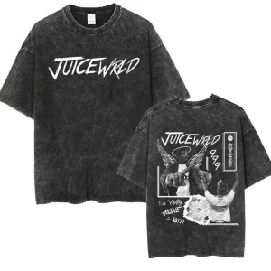 Juice WRLD 999 Energy Bold Mineral Wash T-Shirt