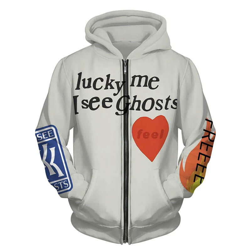 Kanye West Lucky Me I See Ghosts Hoodies Kanye West Lucky Me I See Ghosts Hoodies