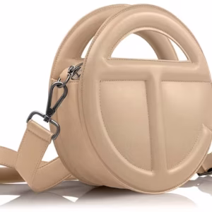 Telfar Round Circle Bag Cream