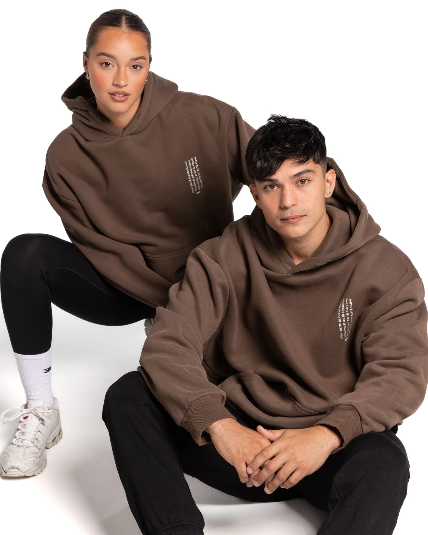 capital.hoodie-85 Elite Eleven Waterfall Hoodie – Brown