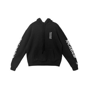 Chrome Hearts 1988 Logo Hoodie (Black / White Typography Edition)