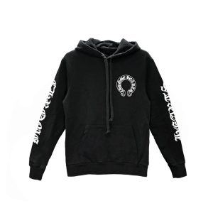 Chrome Hearts Back Horseshoe Hoodie (Black / White Limited Edition)