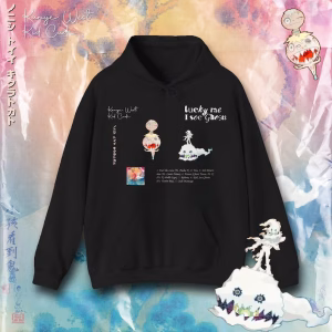 Kids See Ghosts Sweatshirt Hoodie, Kanye West Sweatshirt, Kid Cudi Man on the Moon, Kid Cudi Sweatshirt, Lucky Me Shirt, Kanye West Shirt