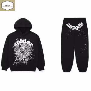 Spider OG Web Black Tracksuit - Unisex Hoodie Sweatpants