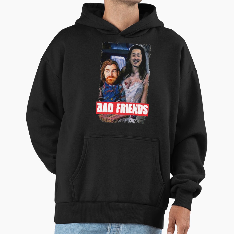 ssrcooversized_hoodiemens_0110101001c5ca27c6frontsquare_productx1000-24 Santino & Bobby Lee Bad Friends Hoodie
