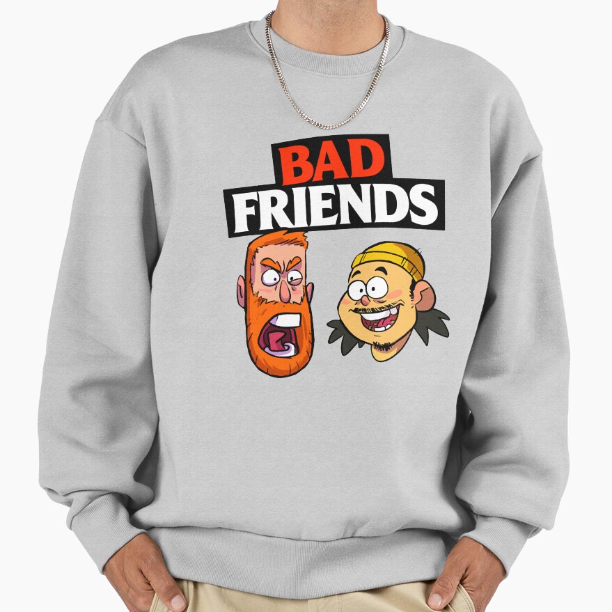 ssrcooversized_sweatshirtmens_01heather_greyfrontsquare_productx1000-20 You Re Not A Bad Bitch You Re A Bad Person Sweatshirt