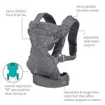 Gray Baby Carrier